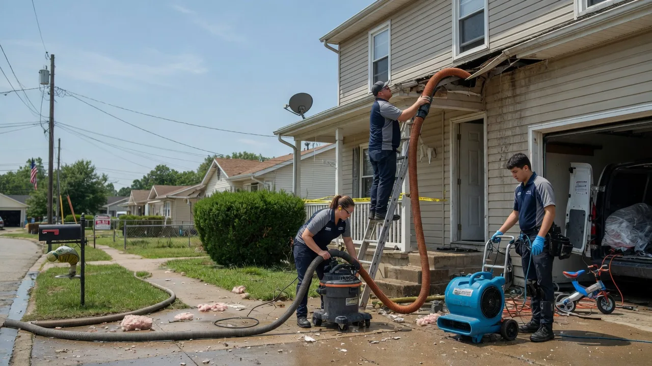 Water Damage Restoration in Chataignier, LA near me
